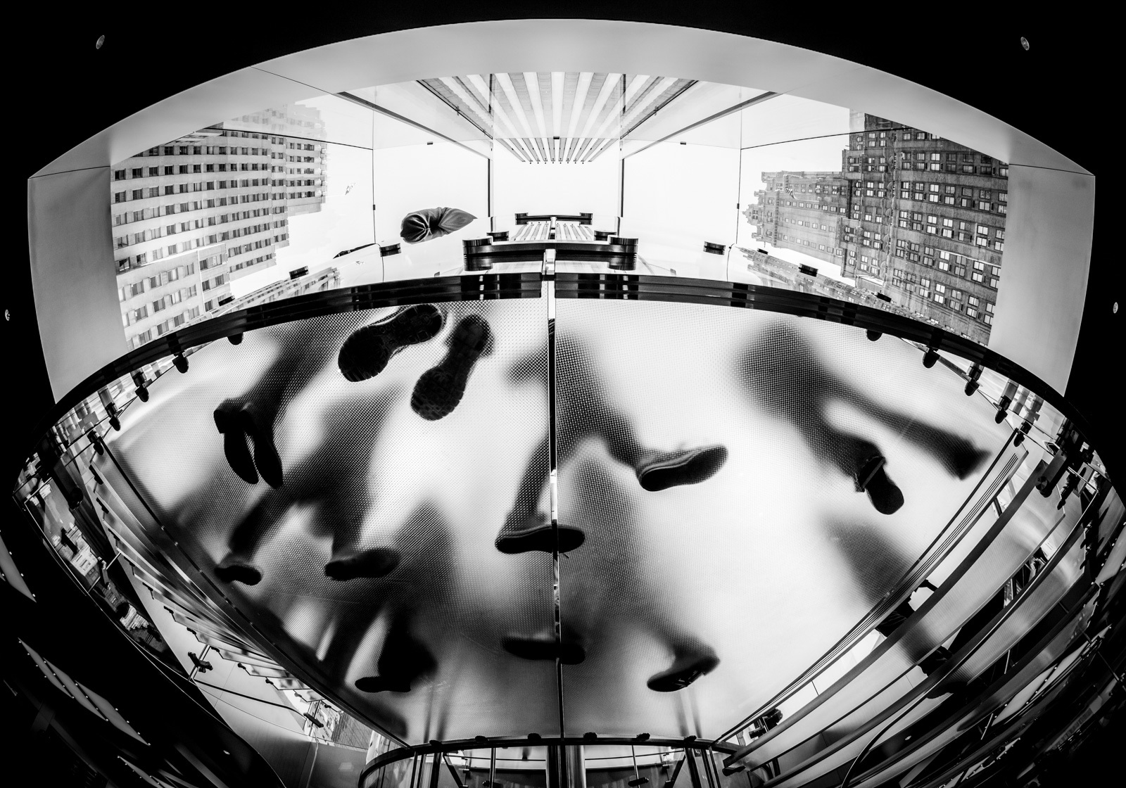 MANHATTAN STANDS 13FT ABOVE ME